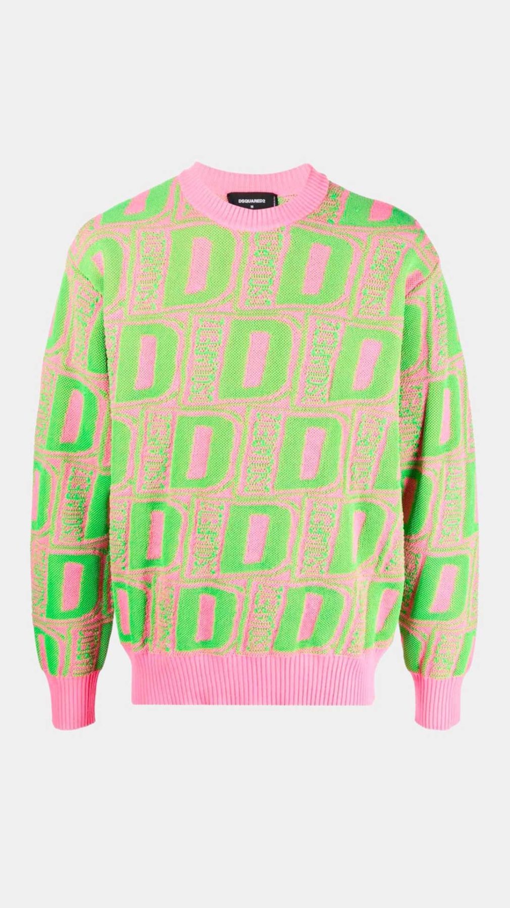 Jersey Dsquared2 con logotipo en toda la prenda
