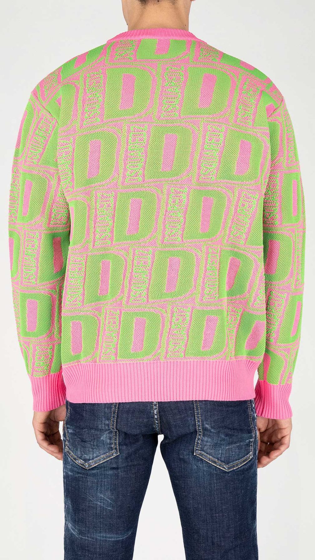 Jersey Dsquared2 con logotipo en toda la prenda
