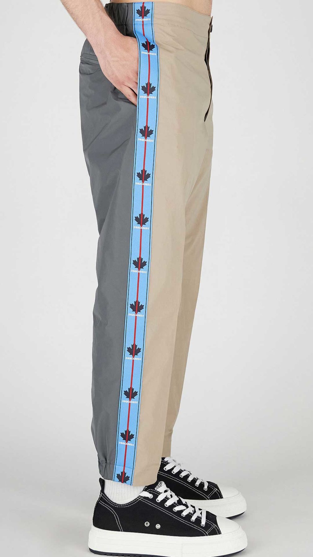 Pantalón Dsquared2 con franjas del logo