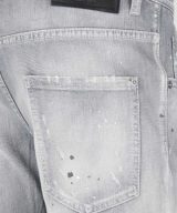 Jeans Skater Dsquared2 con salpicadura de pintura y cristal