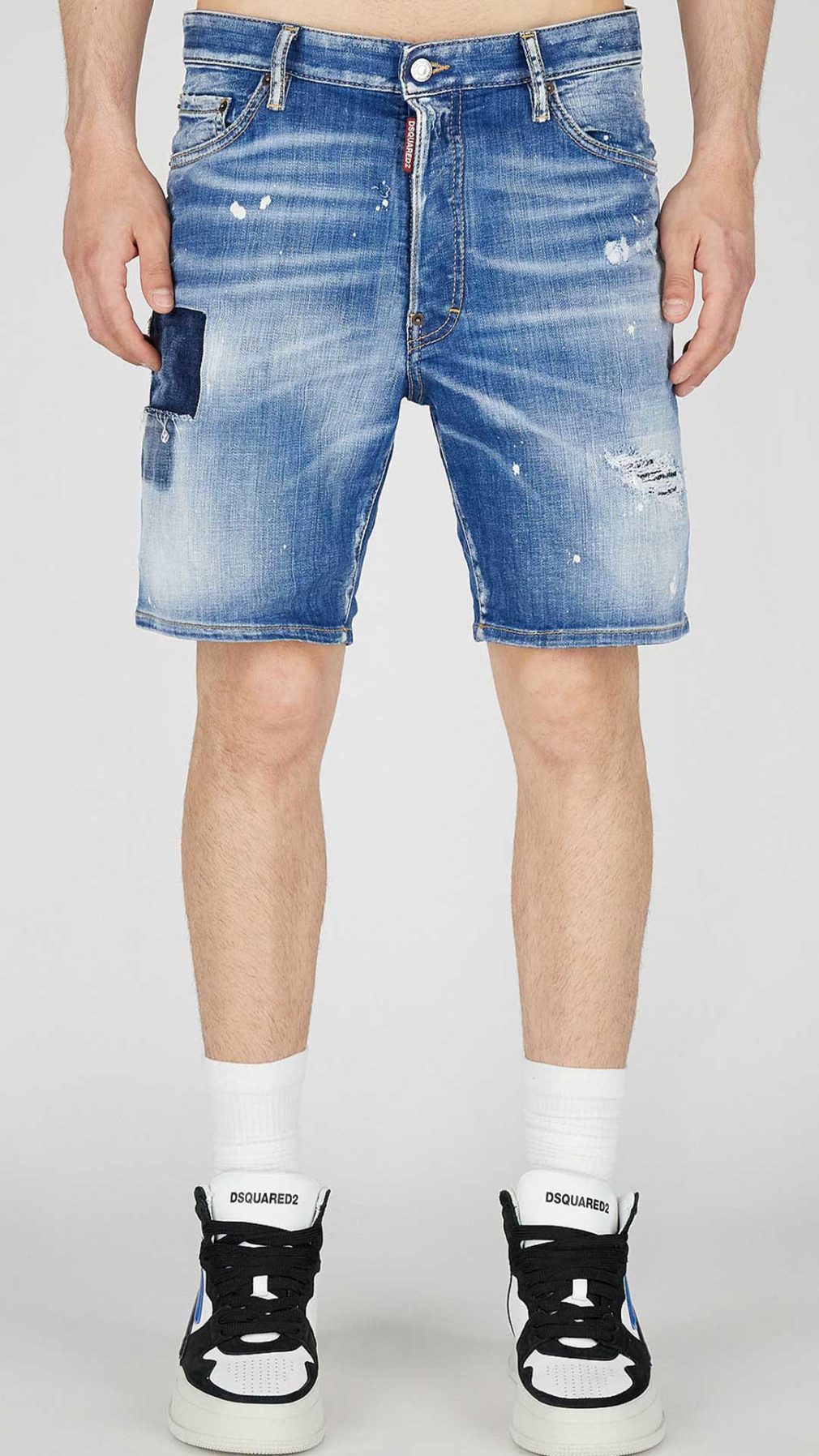 Jeans Marine corto Dsquared2