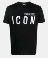 Camiseta Dsquared2 colección Icon en plateado