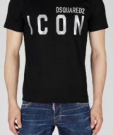 Camiseta Dsquared2 colección Icon en plateado