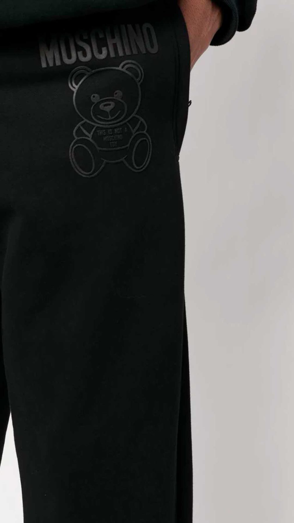 Pantalón deportivo Moschino con logo estampado Teddy Bear