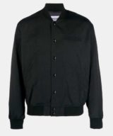 Chaqueta bomber Moschino con logotipo en relieve