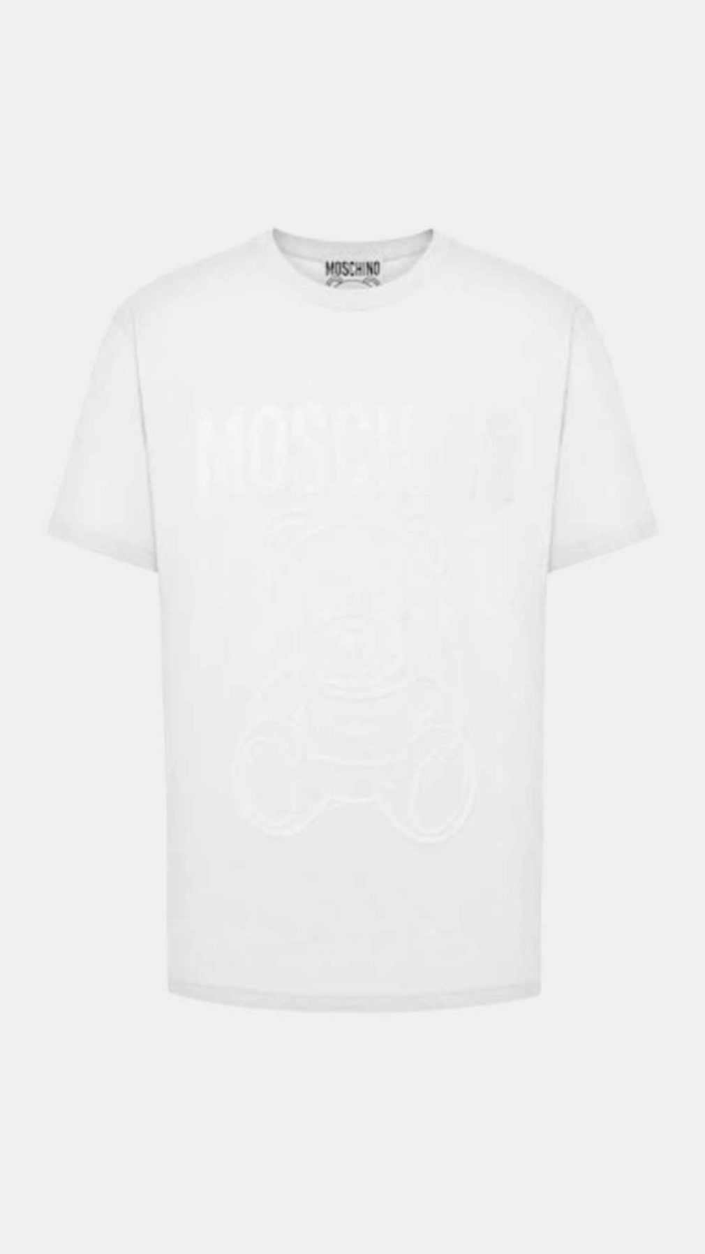 Camiseta Moschino con logo y Teddy Bear