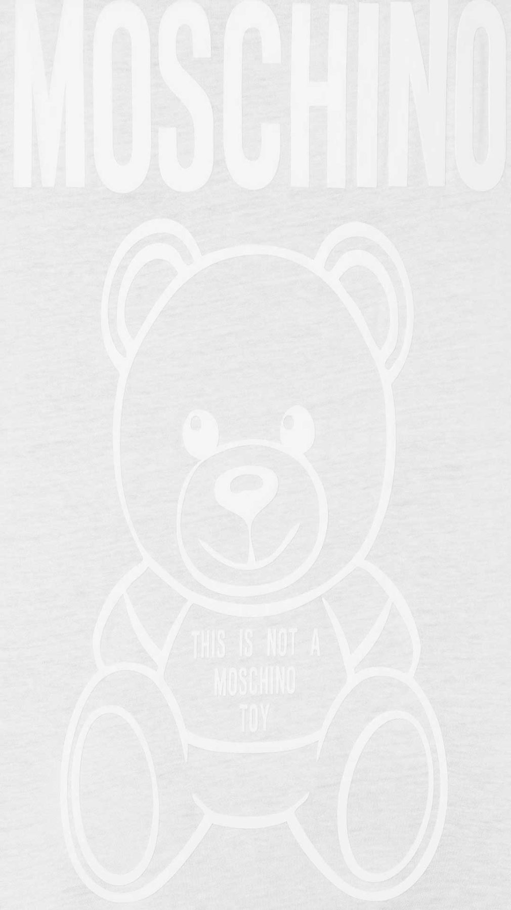 Camiseta Moschino con logo y Teddy Bear