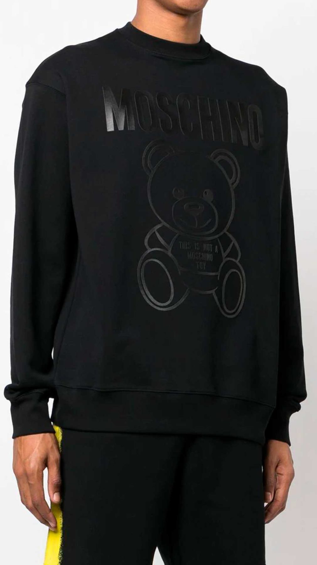 Sudadera Moschino con logo y Teddy Bear en relieve