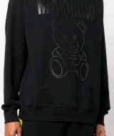 Sudadera Moschino con logo y Teddy Bear en relieve