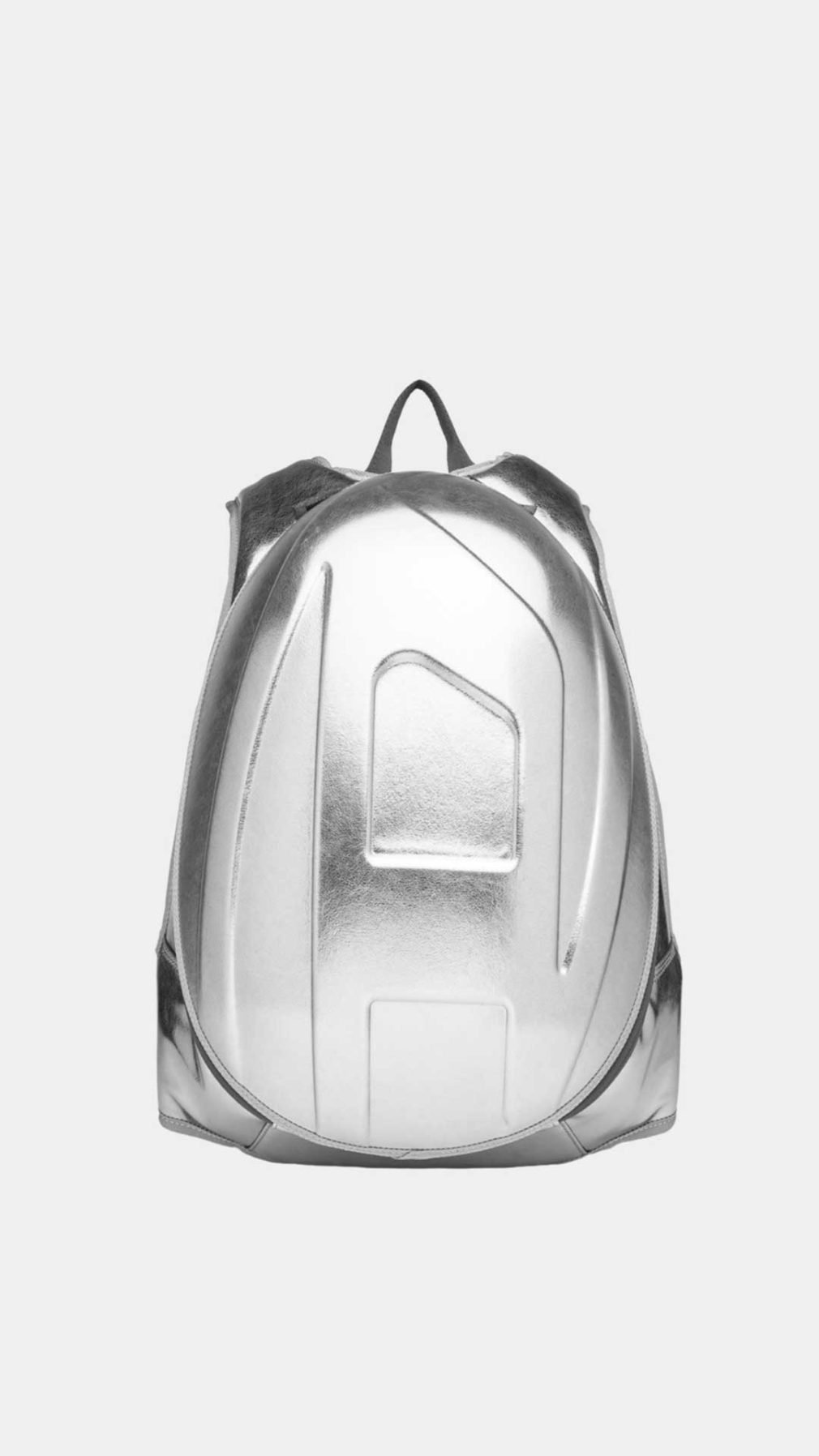 Mochila Diesel con logotipo D en relieve