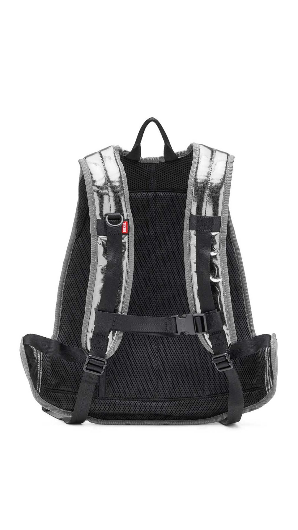 Mochila Diesel con logotipo D en relieve
