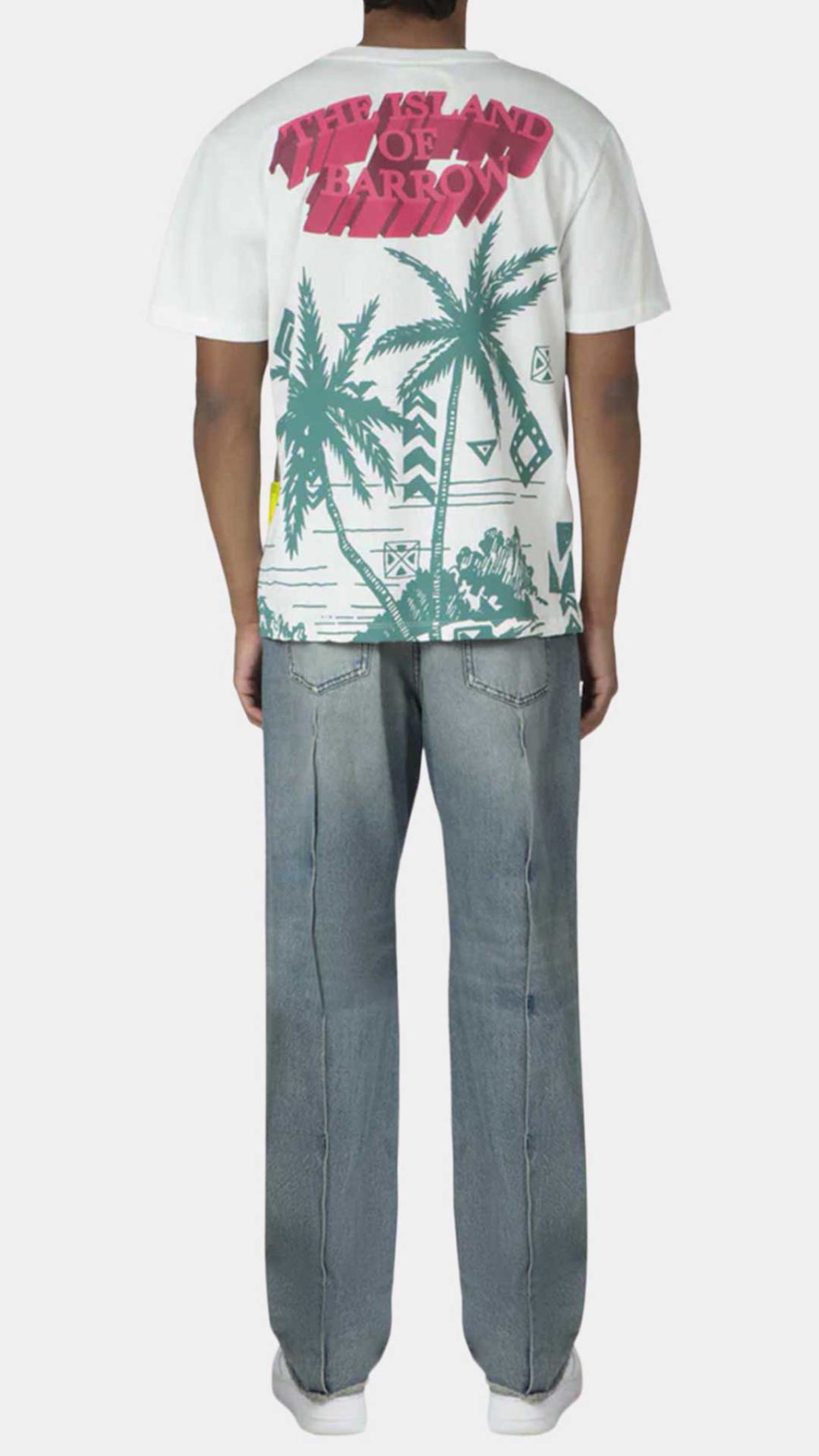 Camiseta Barrow blanca con estampado