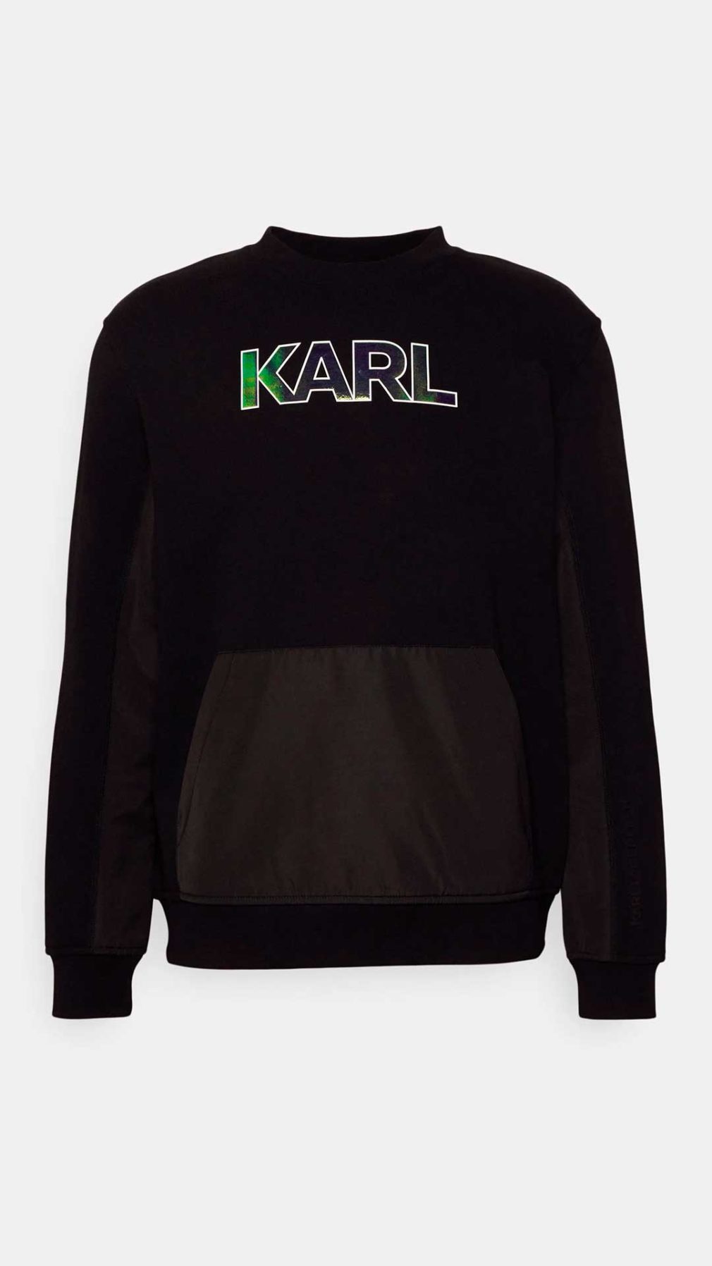 Sudadera Karl Lagerfeld con logotipo metálico