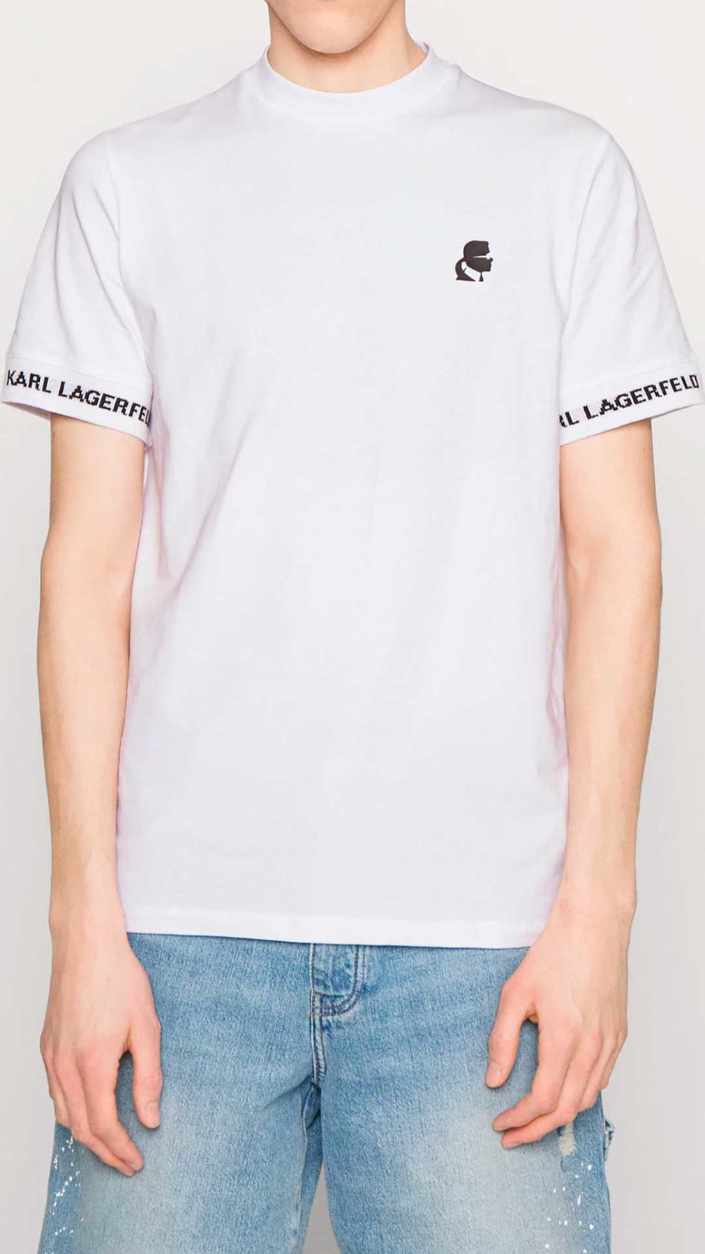 Camiseta Karl Lagerfeld con logotipo