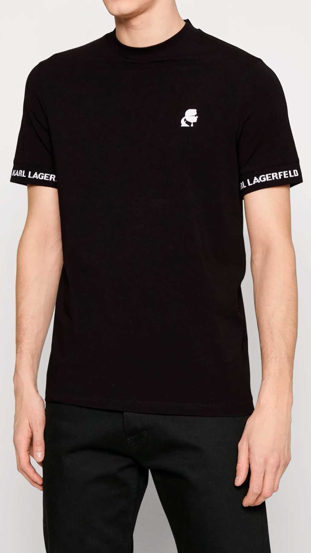 Camiseta Karl Lagerfeld con logotipo