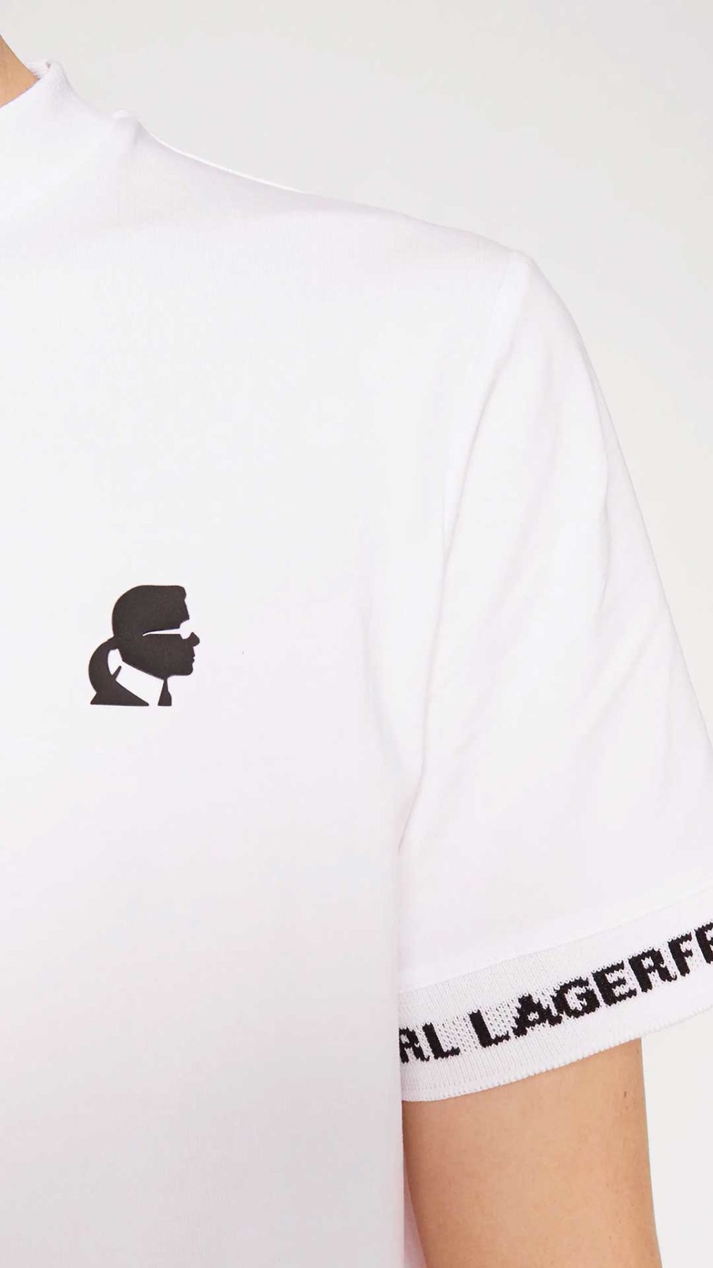 Camiseta Karl Lagerfeld con logotipo
