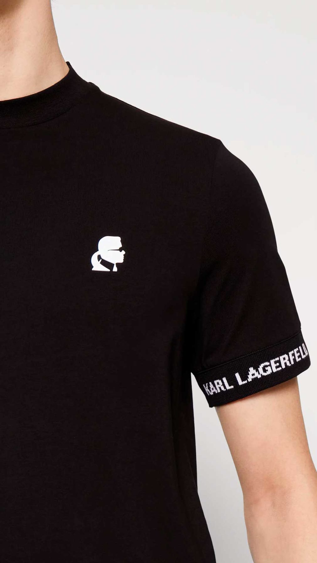 Camiseta Karl Lagerfeld con logotipo
