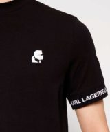 Camiseta Karl Lagerfeld con logotipo