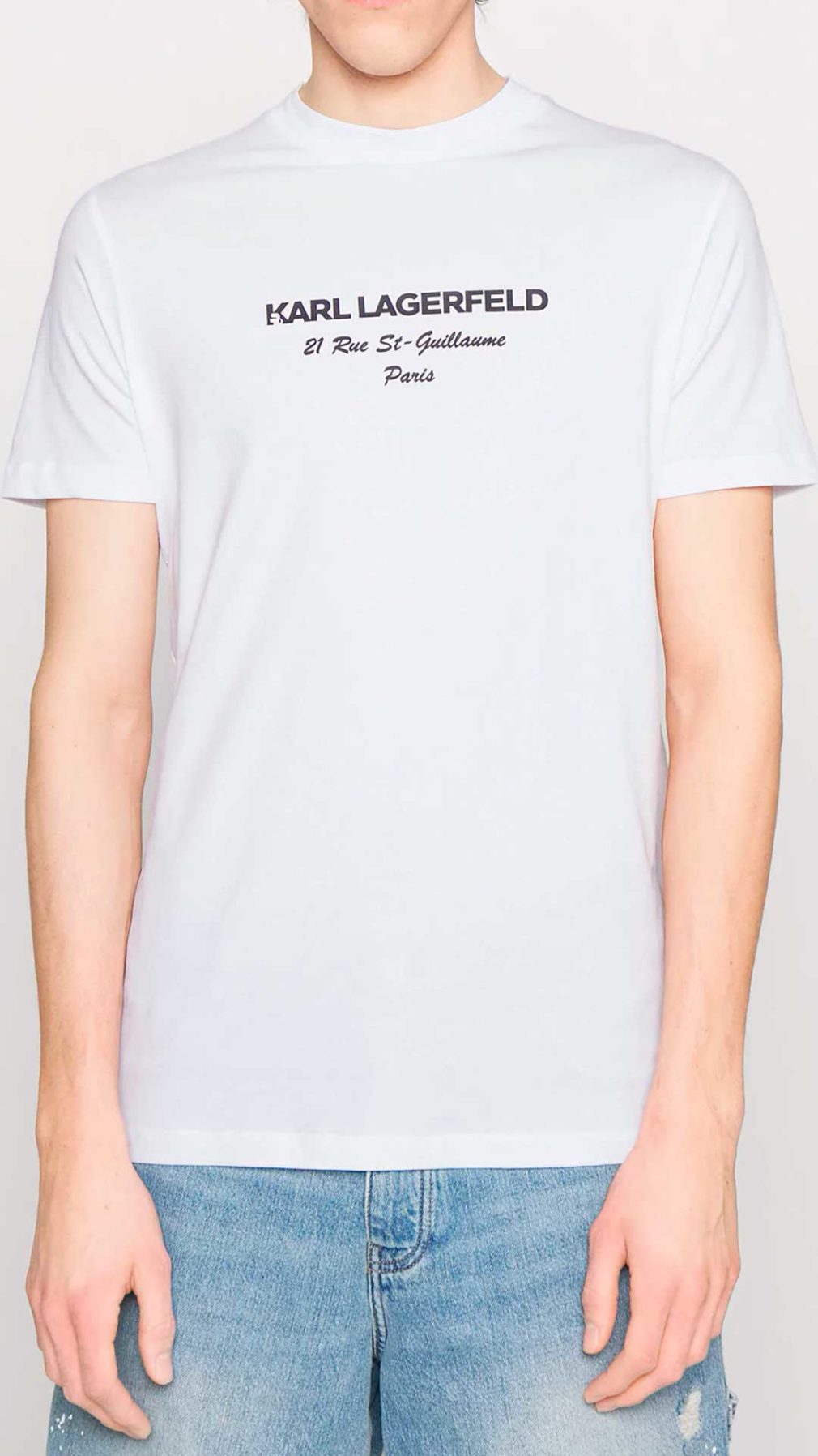 Camiseta Karl Lagerfeld con logotipo