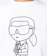 Camiseta Karl Lagerfeld con logotipo iconico
