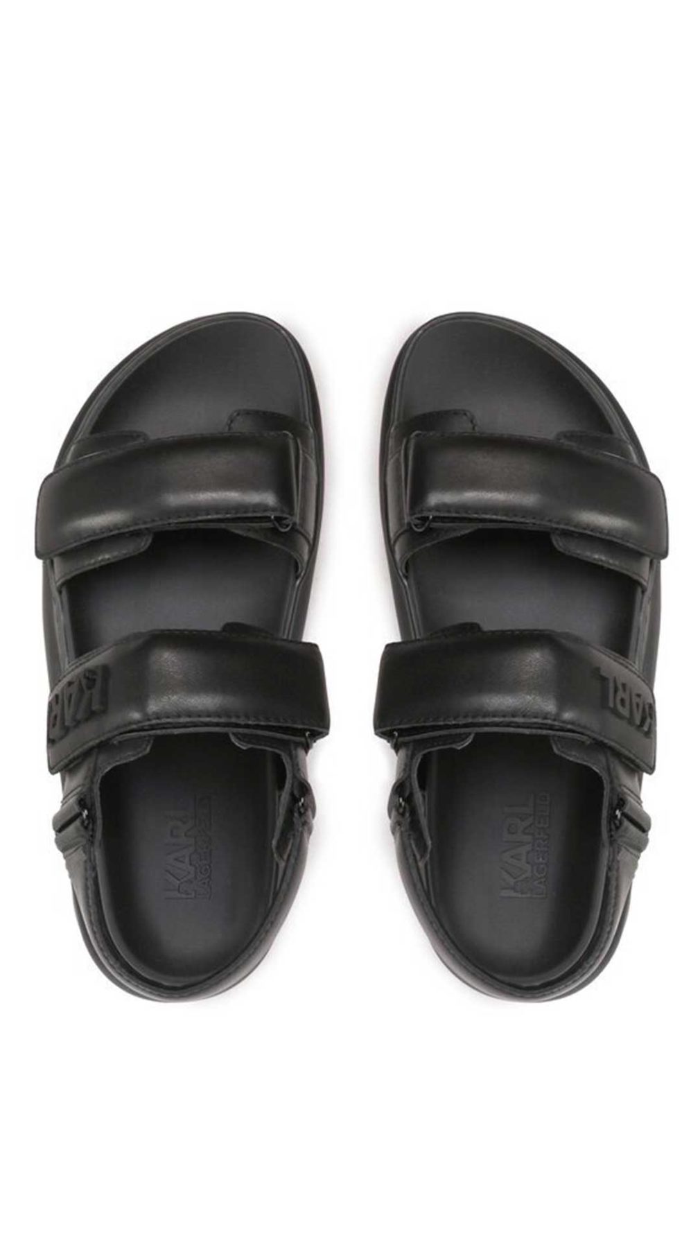 Sandalia de piel Karl Lagerfeld