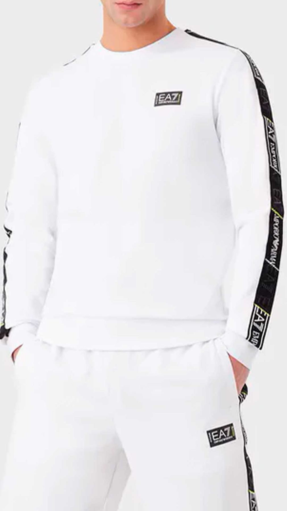 Sudadera de cuello redondo EA7 Emporio Armani