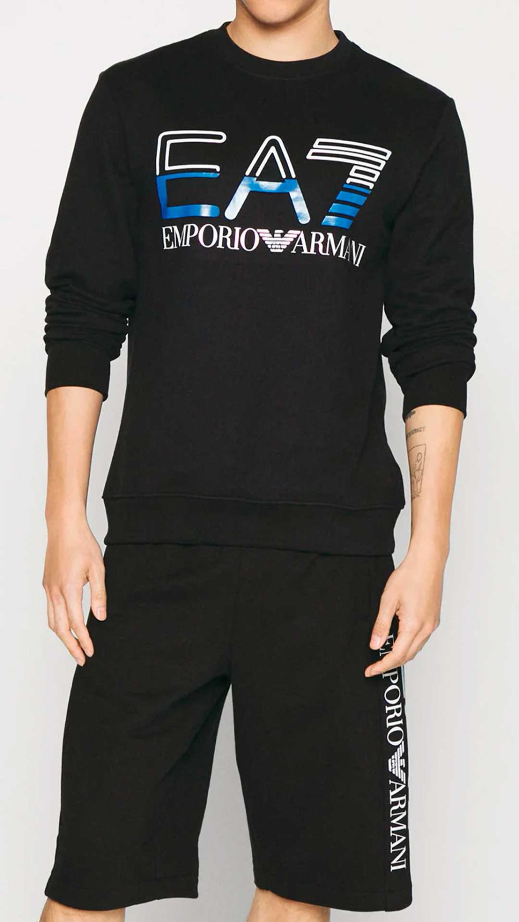 Sudadera de cuello redondo EA7 emporio Armani