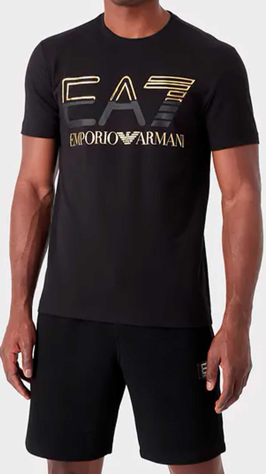 Camiseta de cuello redondo Ea7 Emporio Armani