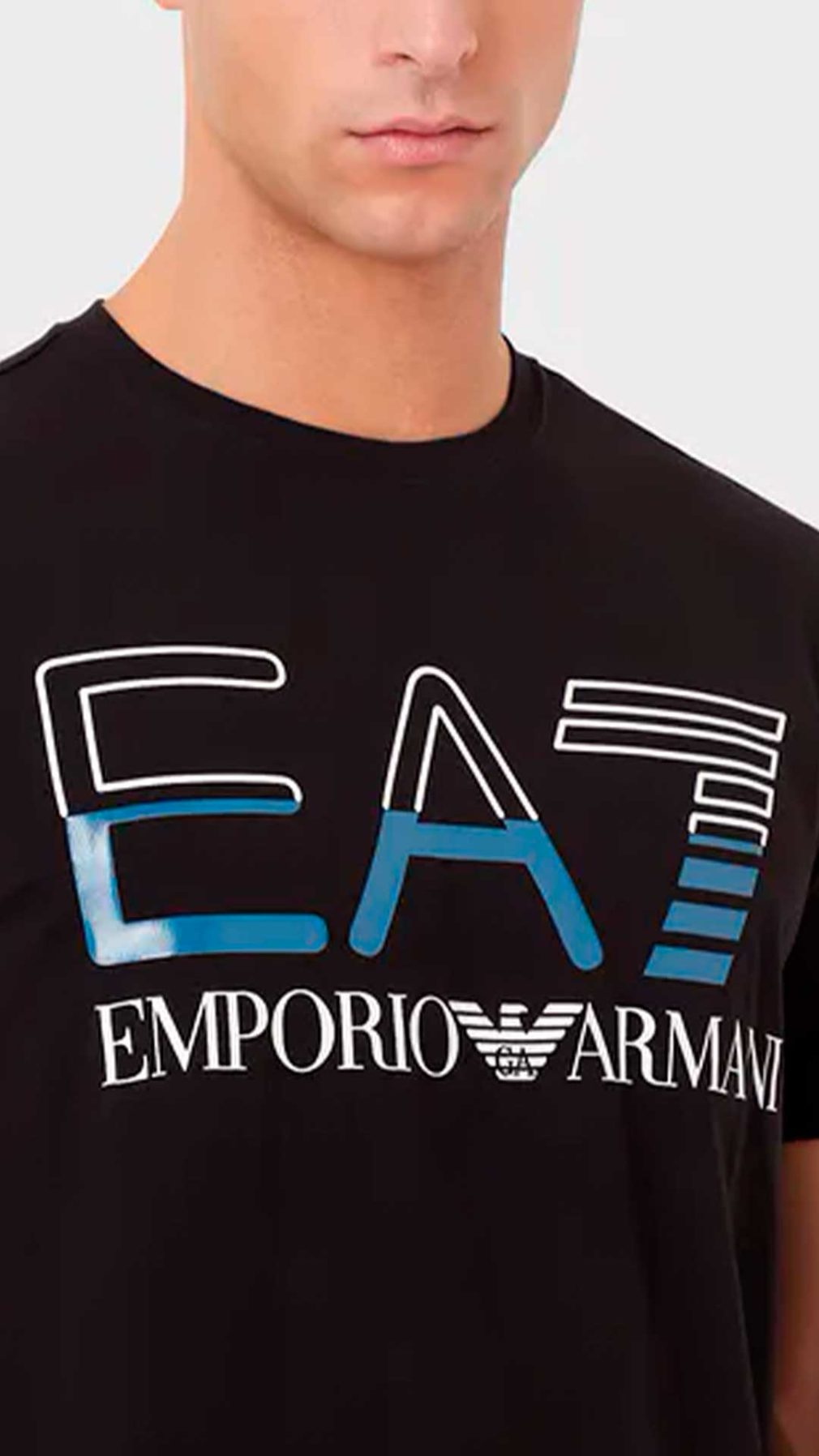 Camiseta de cuello redondo EA7 Emporio Armani