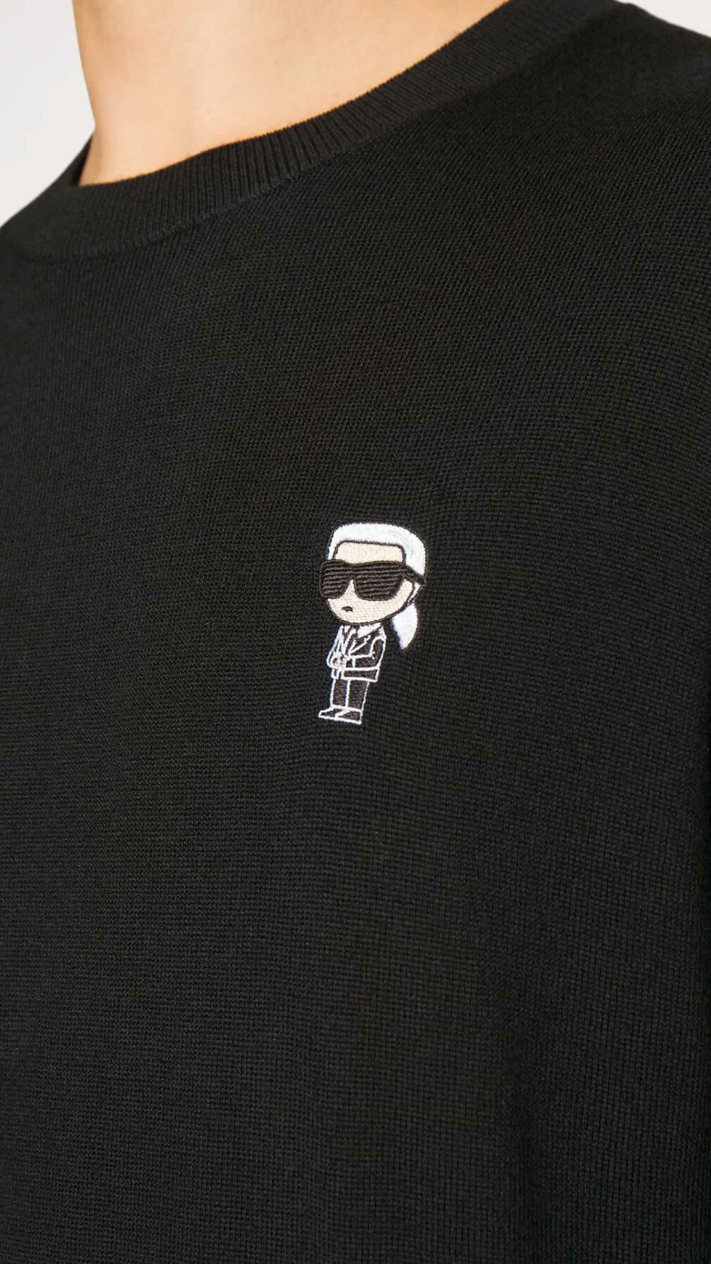 Jersey de lana de Karl Lagerfeld