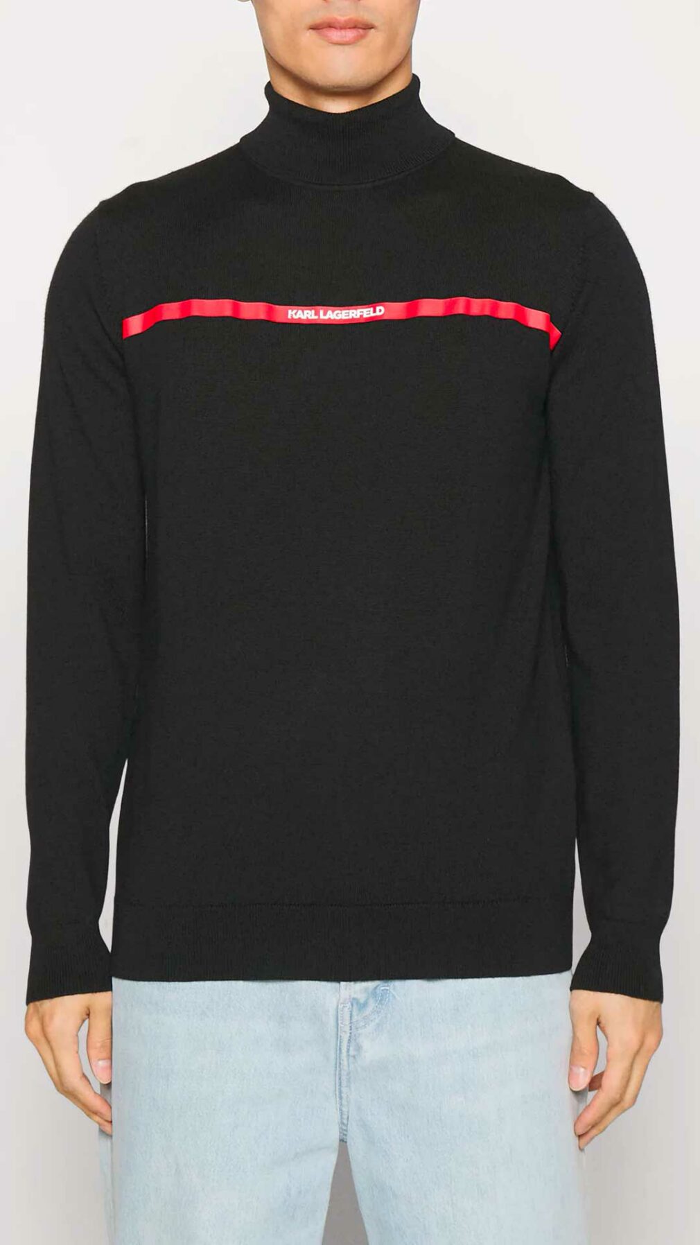 Jersey de cuello vuelto de Karl Lagerfeld