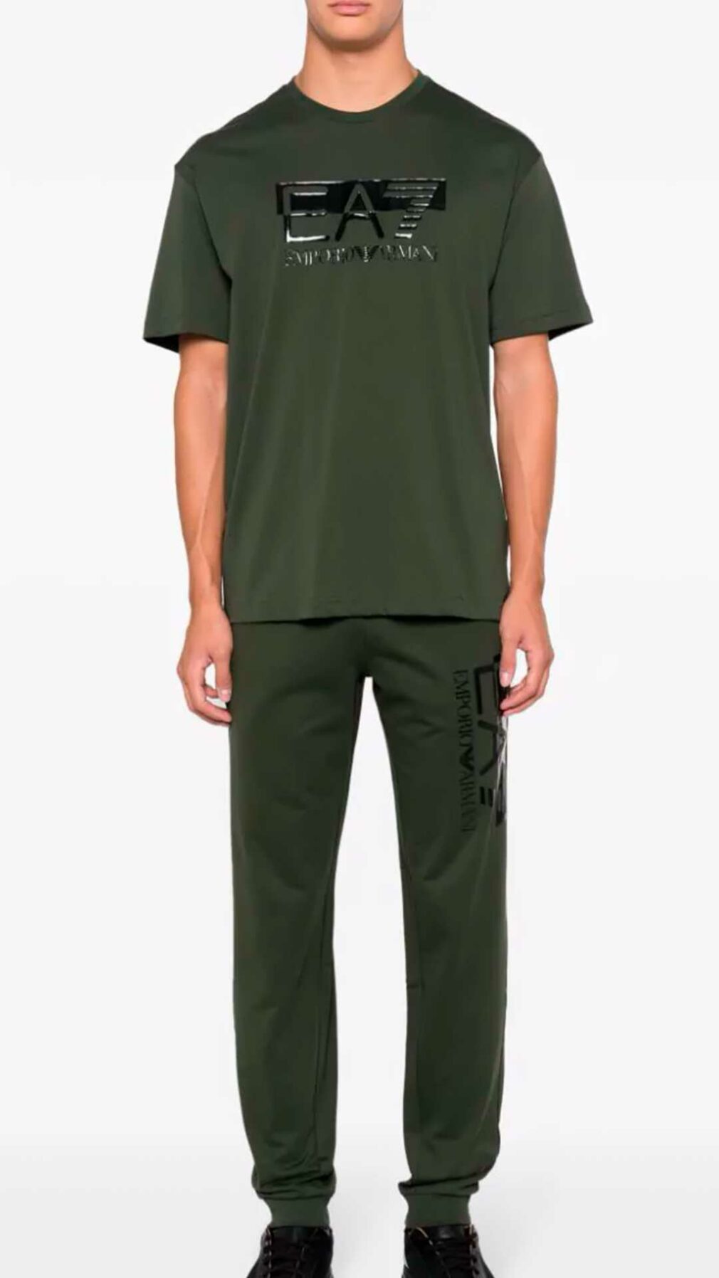 Pantalón con logo estampado  de EA7 Emporio Armani
