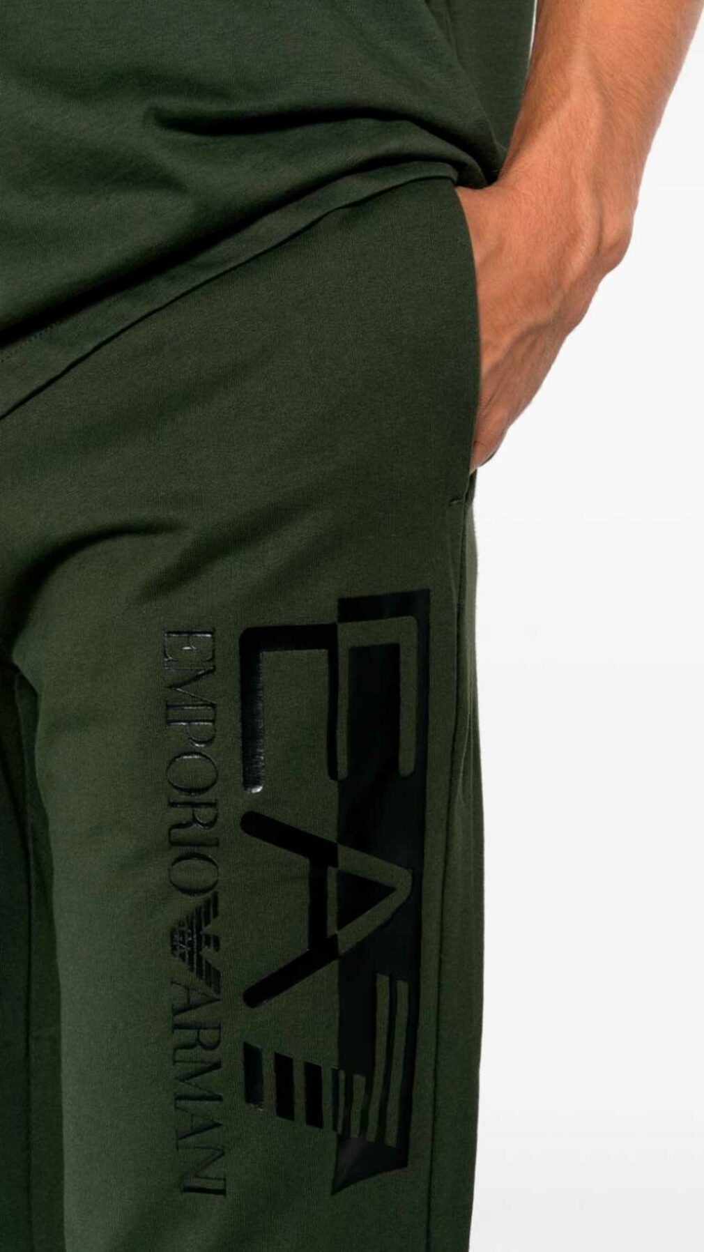 Pantalón con logo estampado  de EA7 Emporio Armani