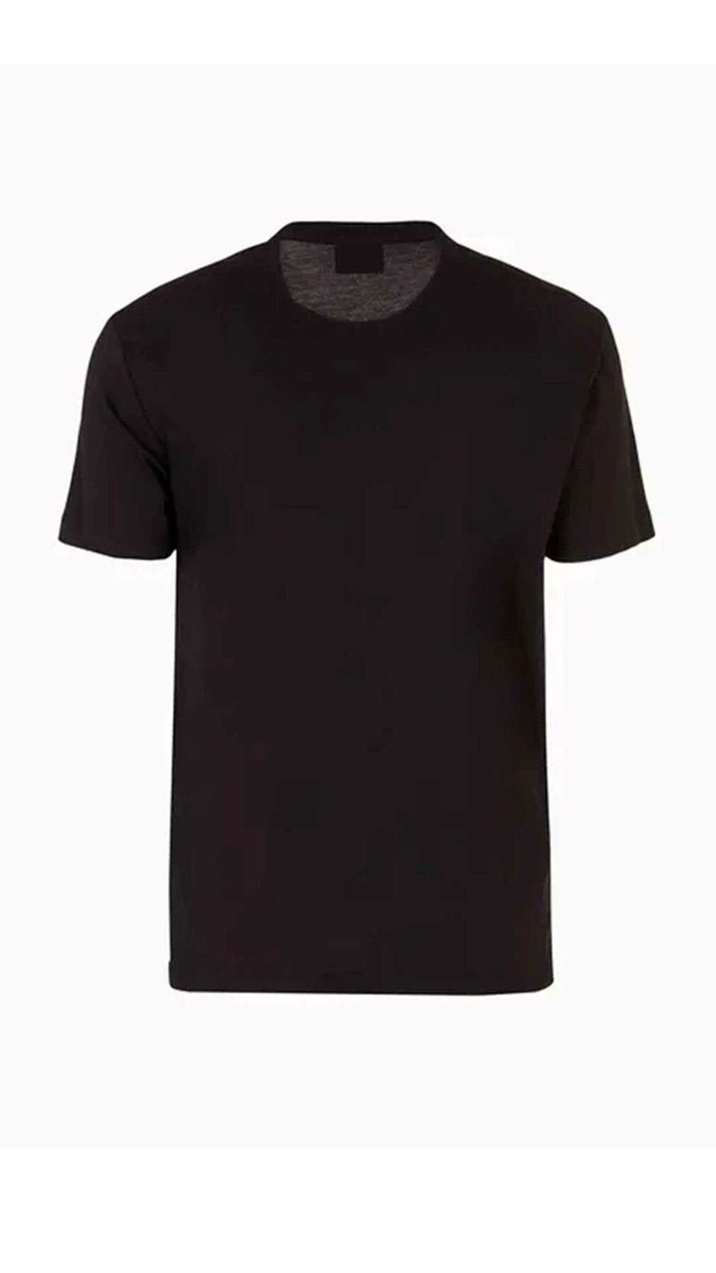 Camiseta con logotipo dorado de EA7 Emporio Armani