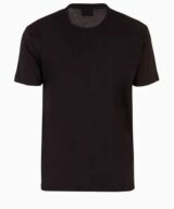 Camiseta con logotipo dorado de EA7 Emporio Armani