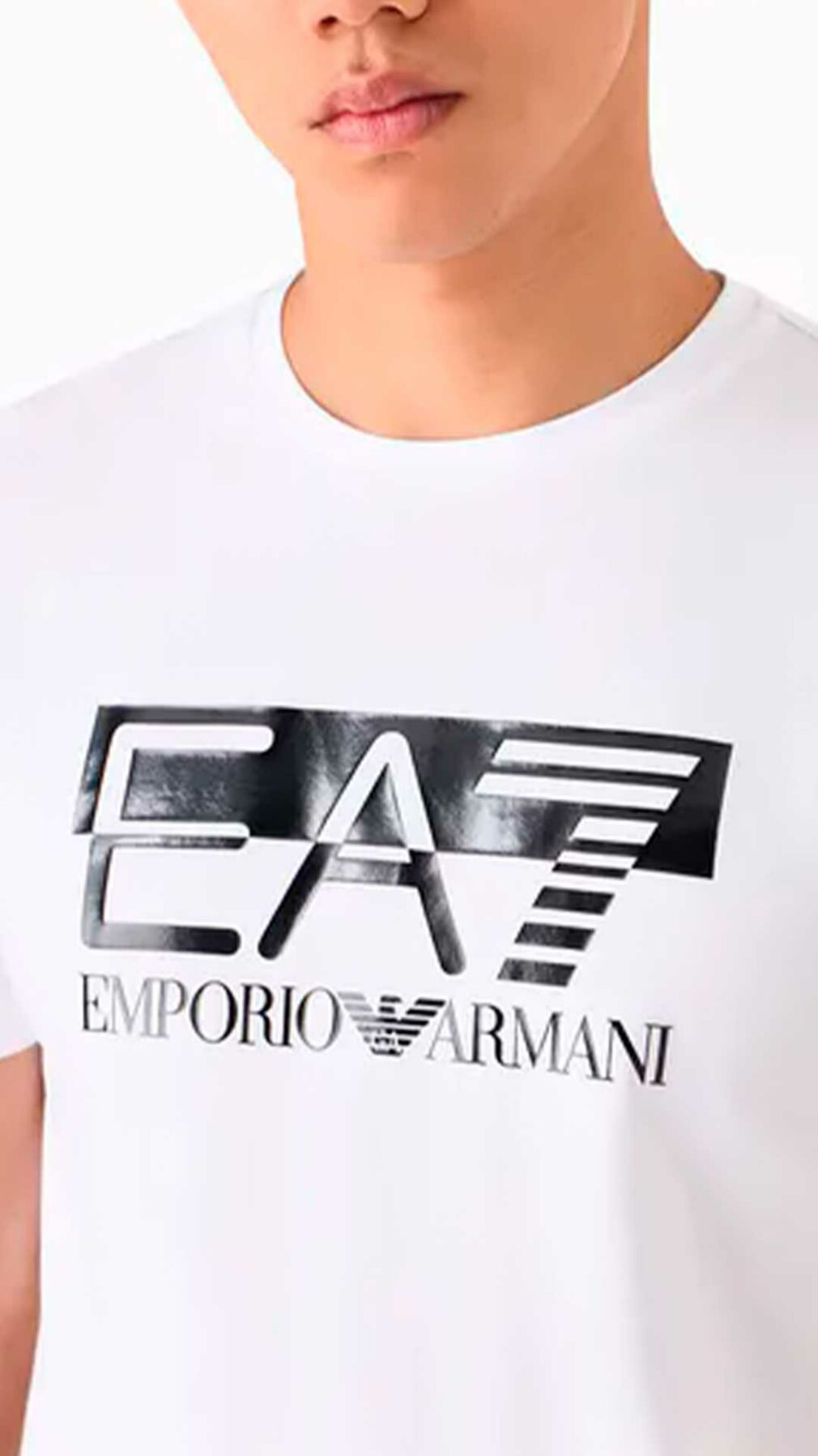 Camiseta con logotipo de EA7 Emporio Armani