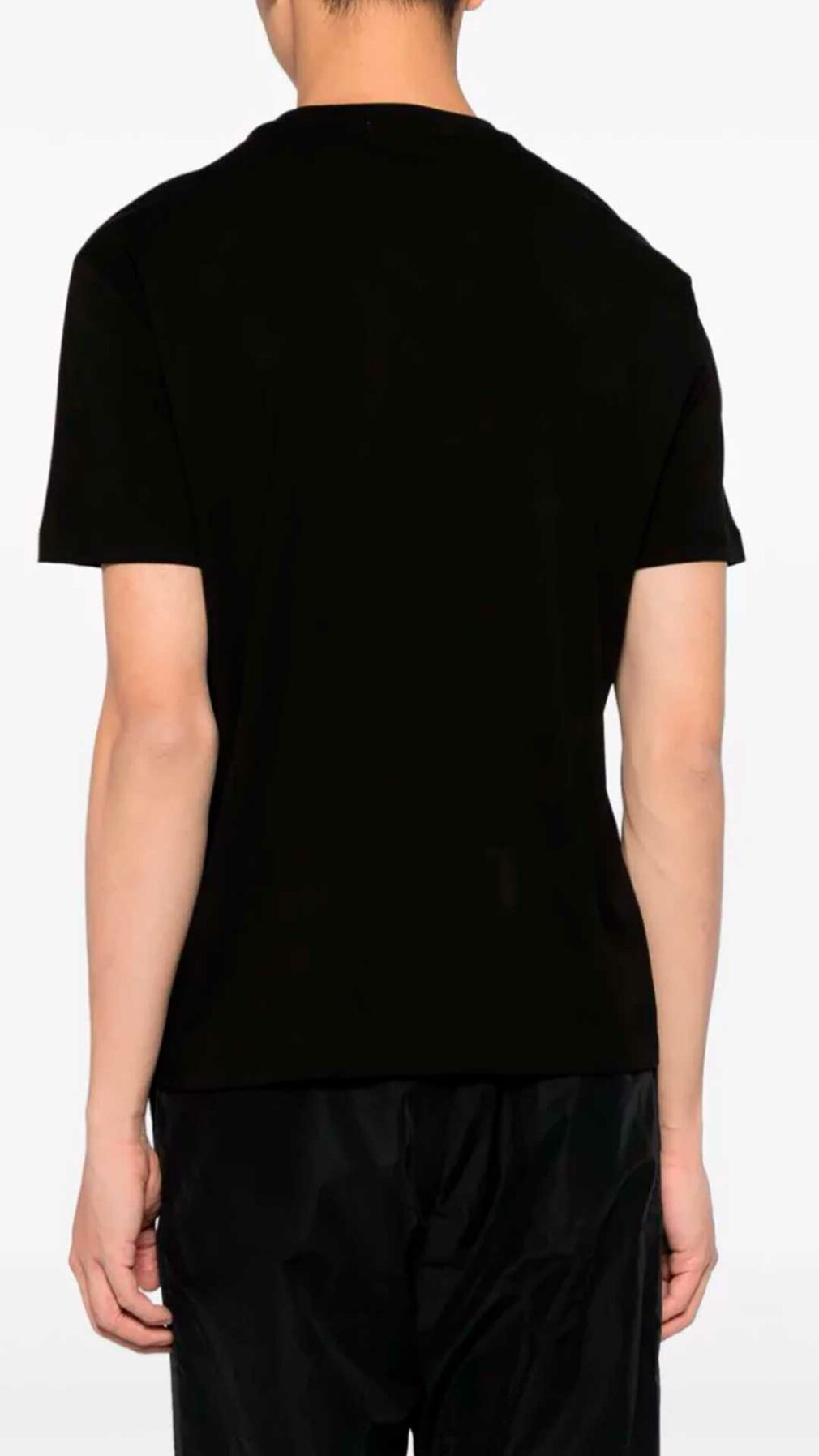 Camiseta con logo plata de EA7 Emporio Armani
