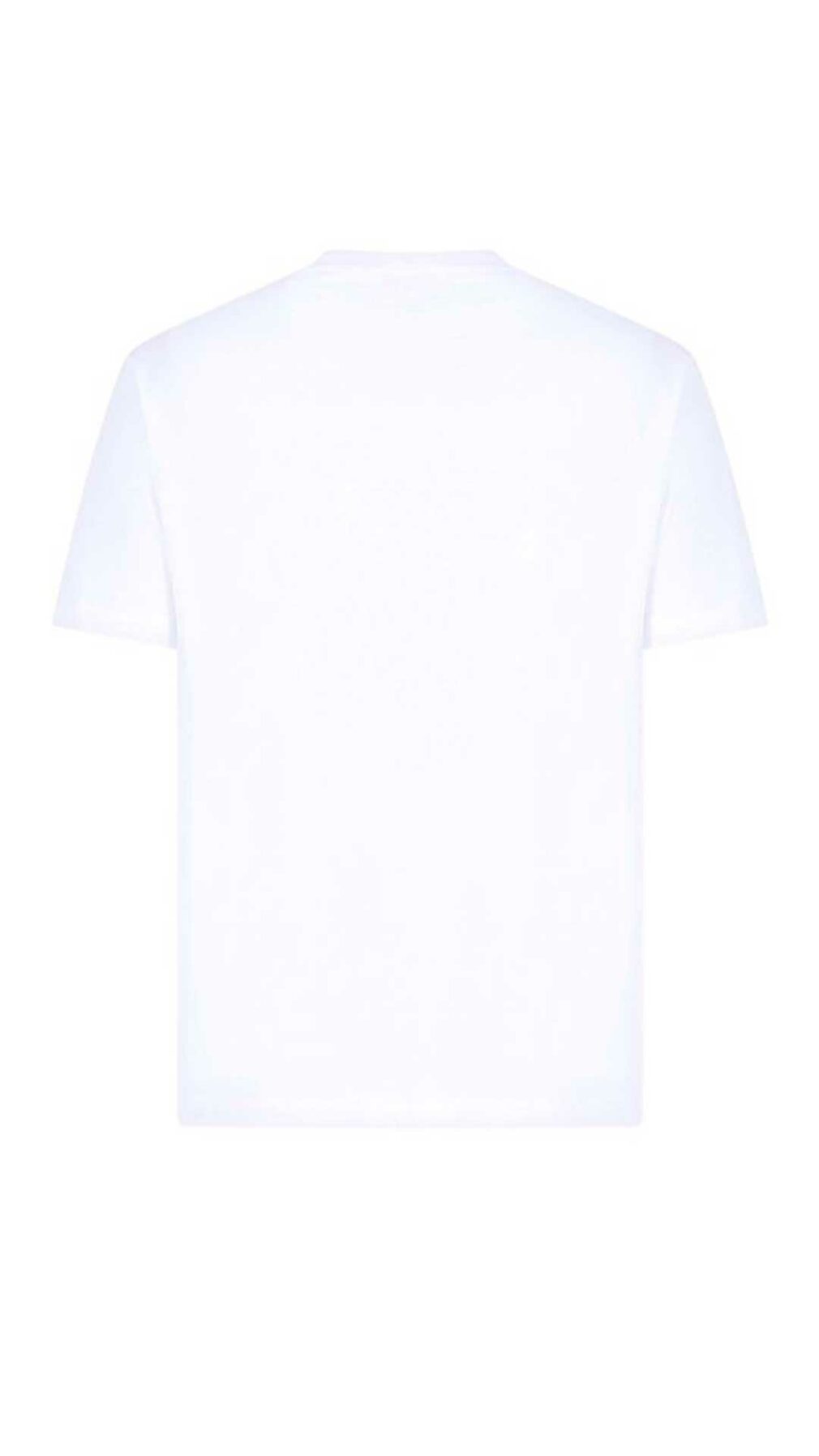 Camiseta con logo en plata de EA7 Emporio Armani