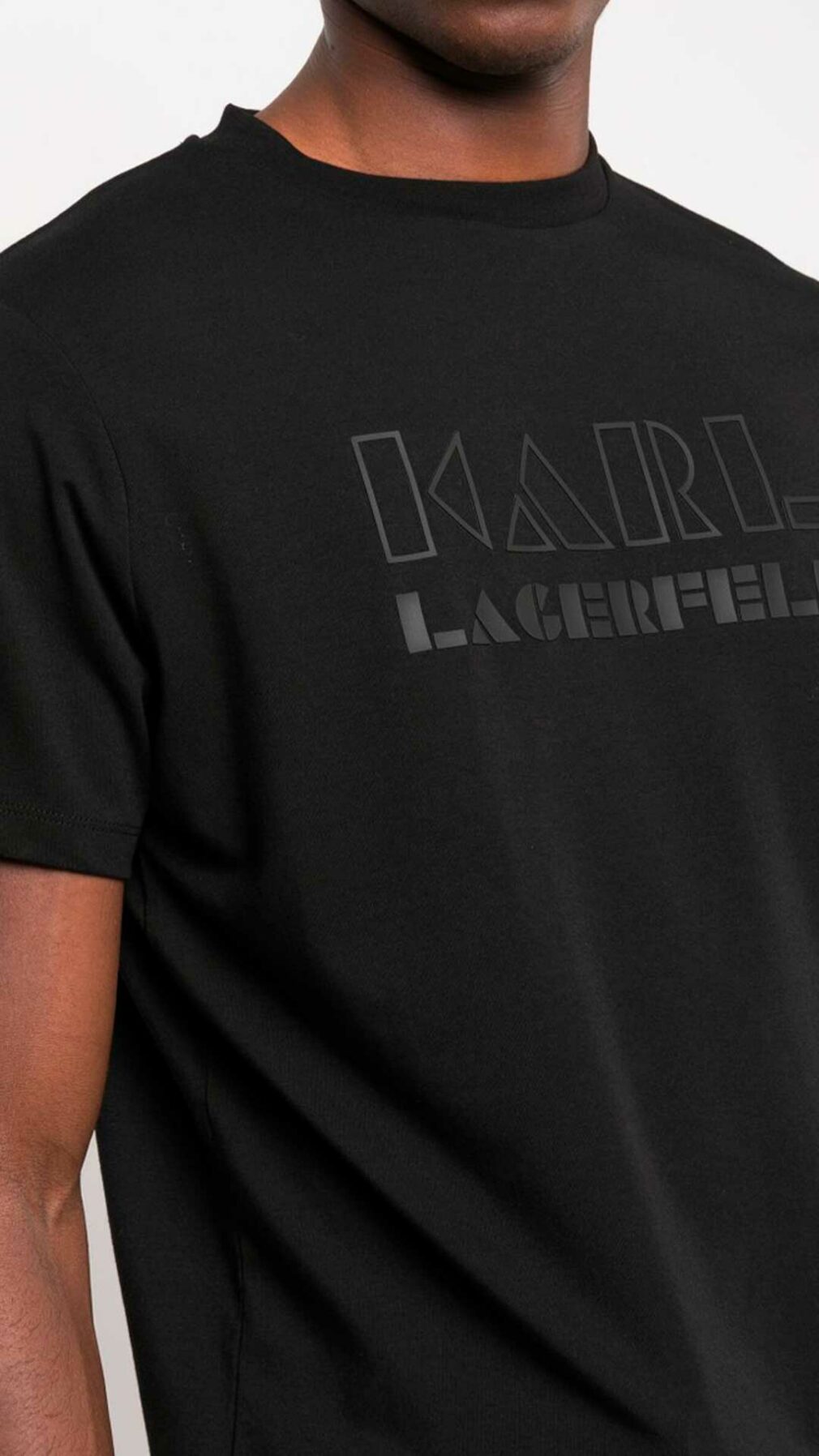 Camiseta con logotipo de Karl Lagerfeld