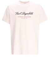 Camiseta color blanco roto de Karl Lagerfeld