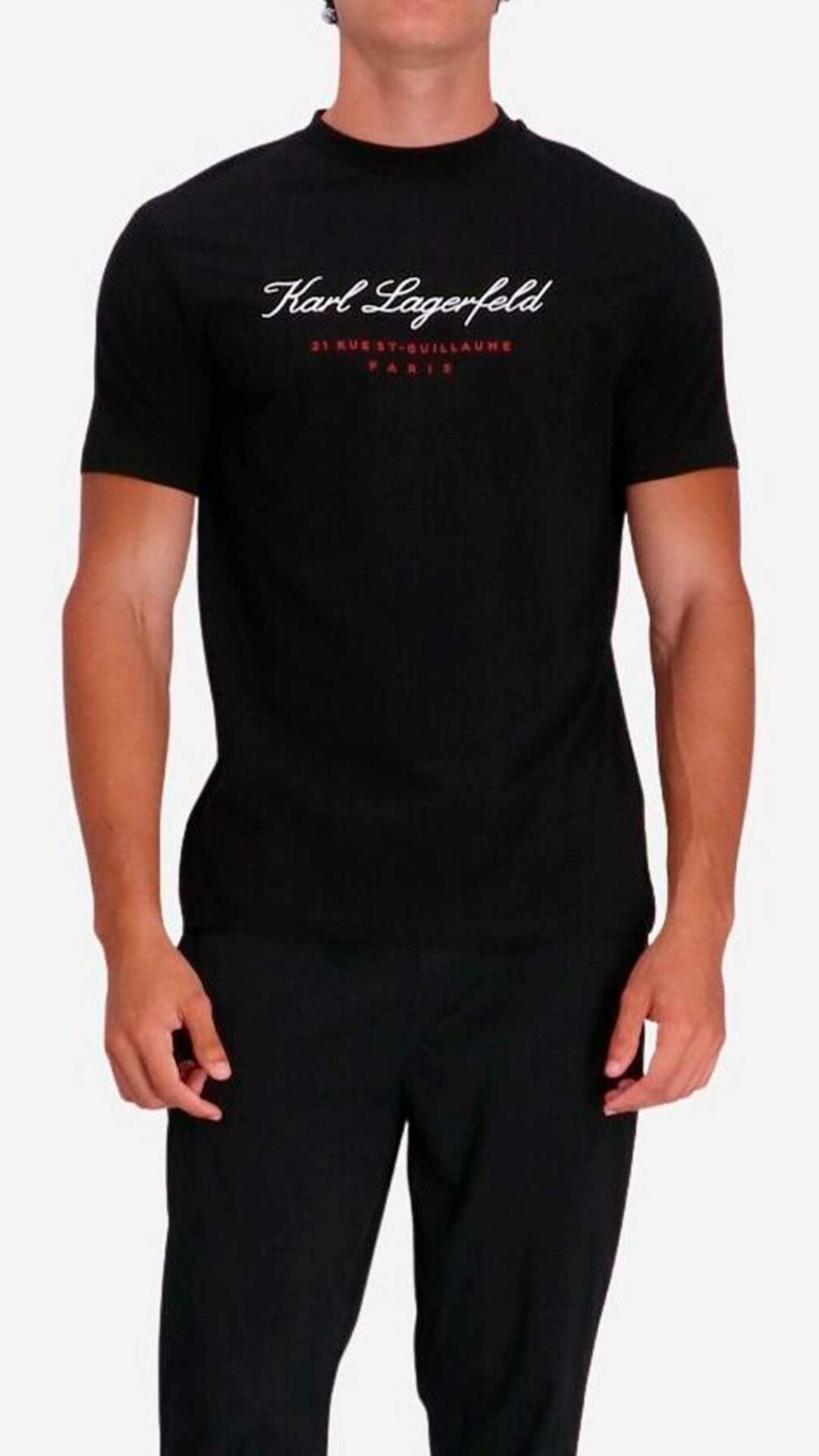 Camiseta con logotipo de Karl Lagerfeld