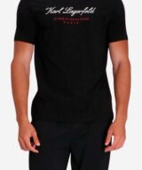 Camiseta con logotipo de Karl Lagerfeld