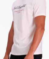 Camiseta color blanco roto de Karl Lagerfeld