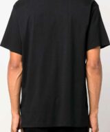 Camiseta con logo y detalles de lentejuelas de Versace Jeans Couture