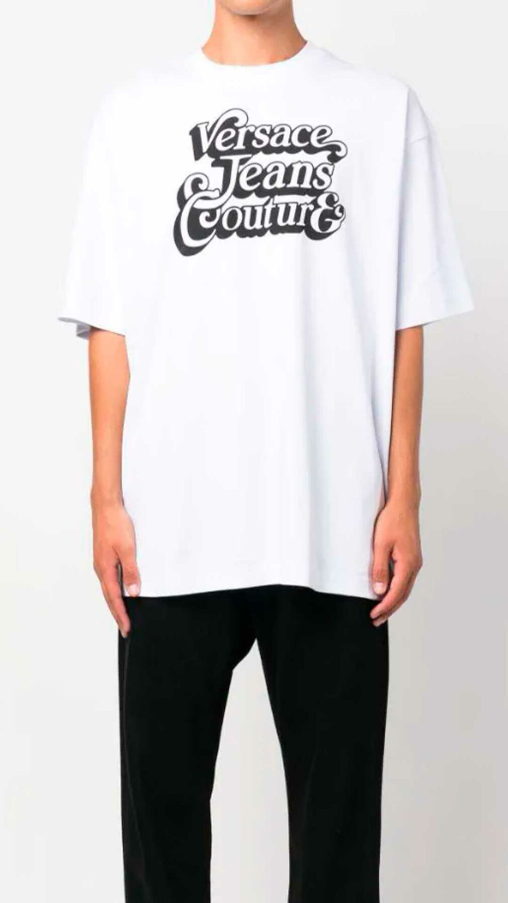 Camiseta muy holgada de Versace Jeans Couture