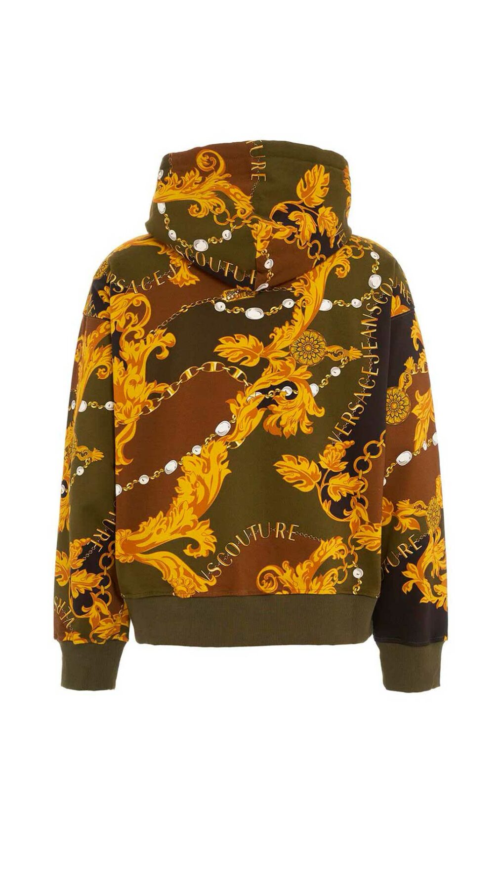 Sudadera con estampado barroco Versace Jeans Couture