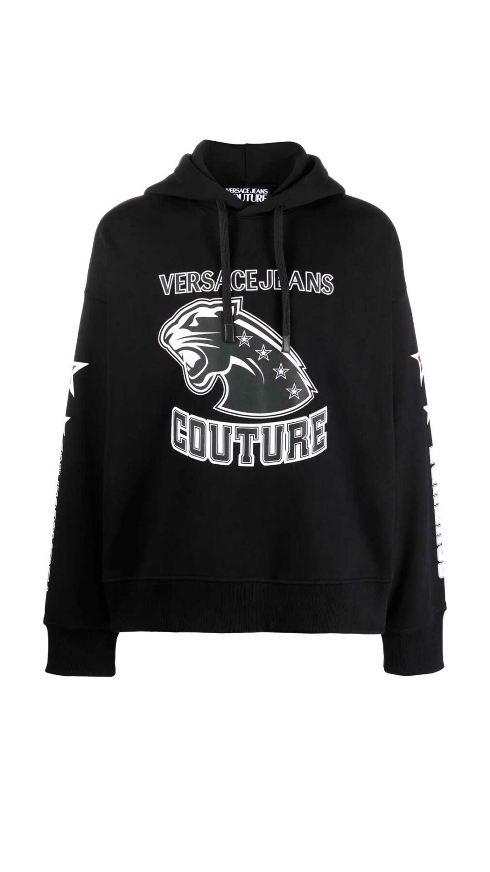 Sudadera con capucha y logo de Versace Jeans couture