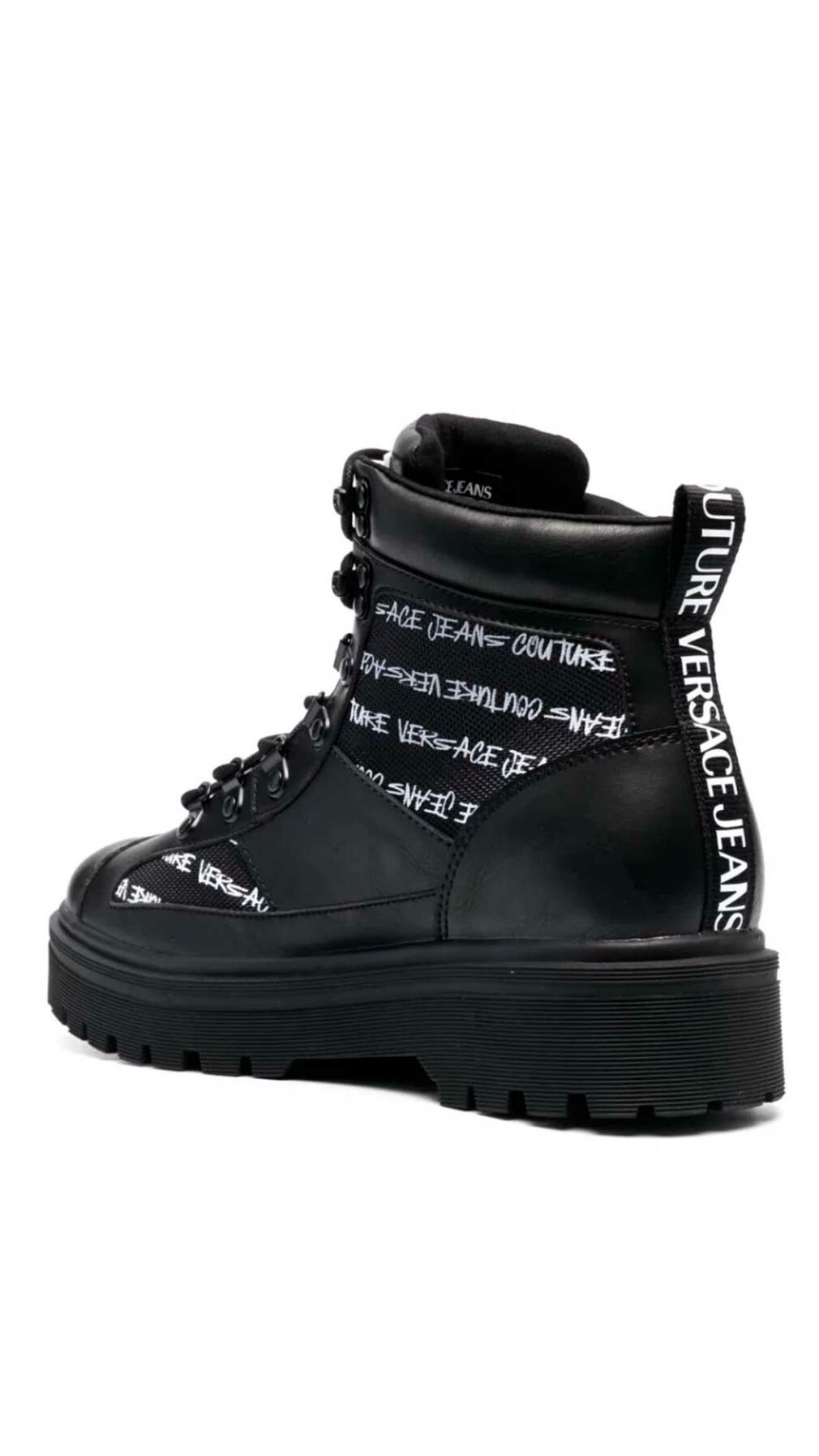 Botas con estampado gráfico de Versace Jeans Couture