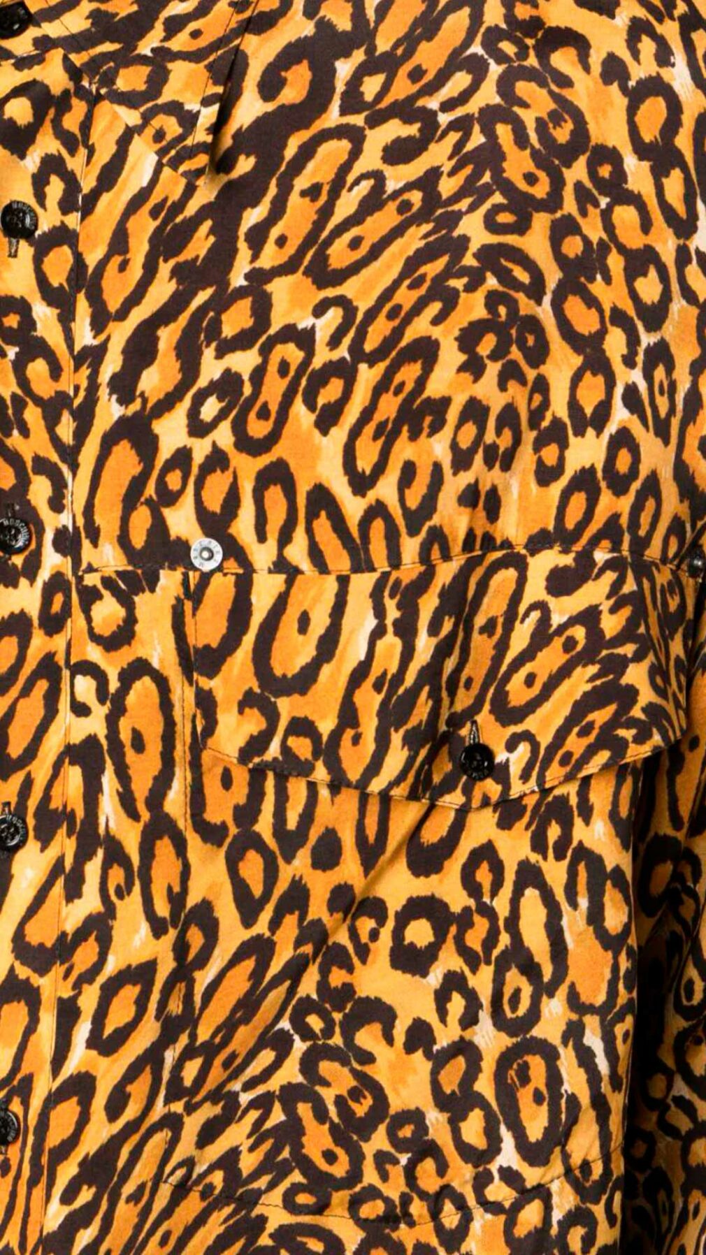 Camisa Moschino con estampado de leopardo