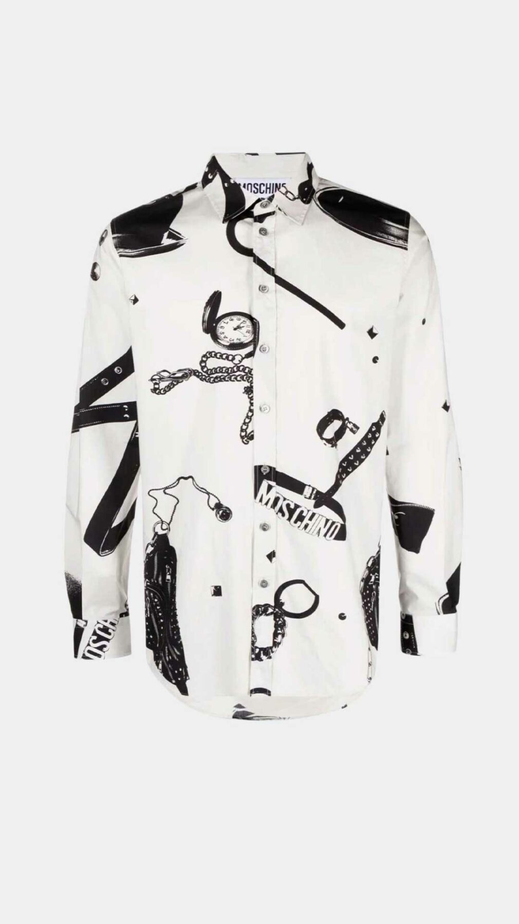 Camisa de Moschino con motivo gráfico